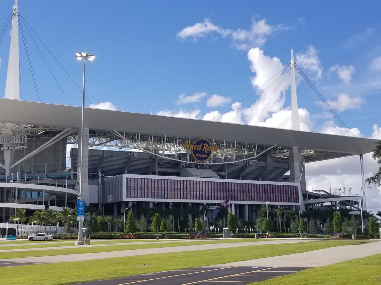 El escenario con capacidad para más de 75 mil 500 espectadores aguarda por un lleno con los fanáticos sudamericanos en Miami.