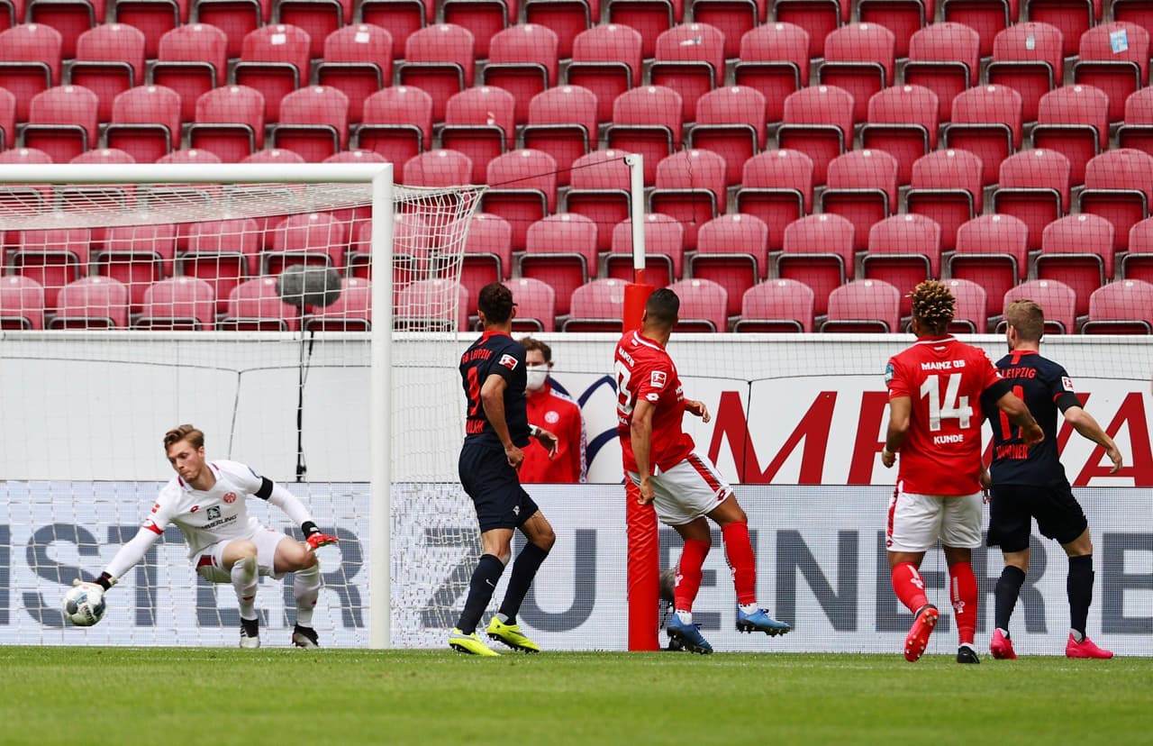 El primero de la tarde para Timo Werner en un partido donde al Leipzig le salió todo.