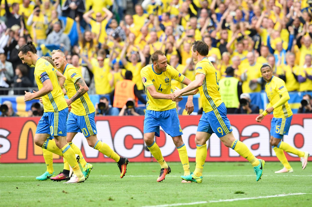 Tras el gol, Suecia ganaría en confianza y también la posesión del balón para dominar la recta final del partido.