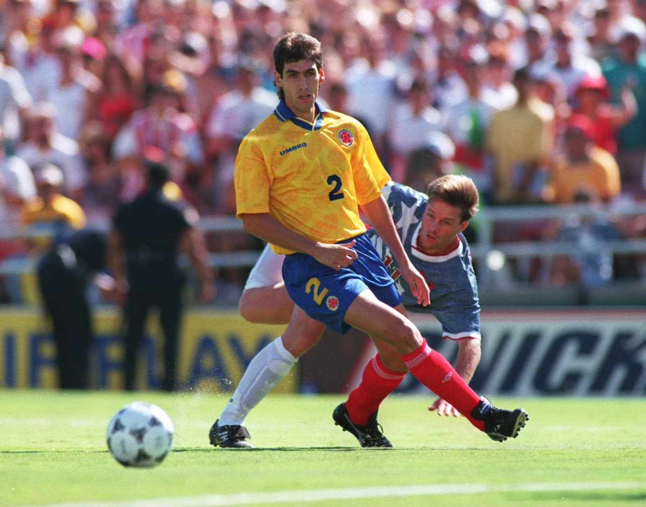 2. Andrés Escobar - Selección Colombia y Atlético Nacional (1994-1998).