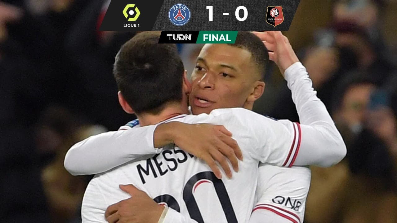 Fórmula de PSG entre Messi-Mbappé liquida a Rennes con un contragolpe