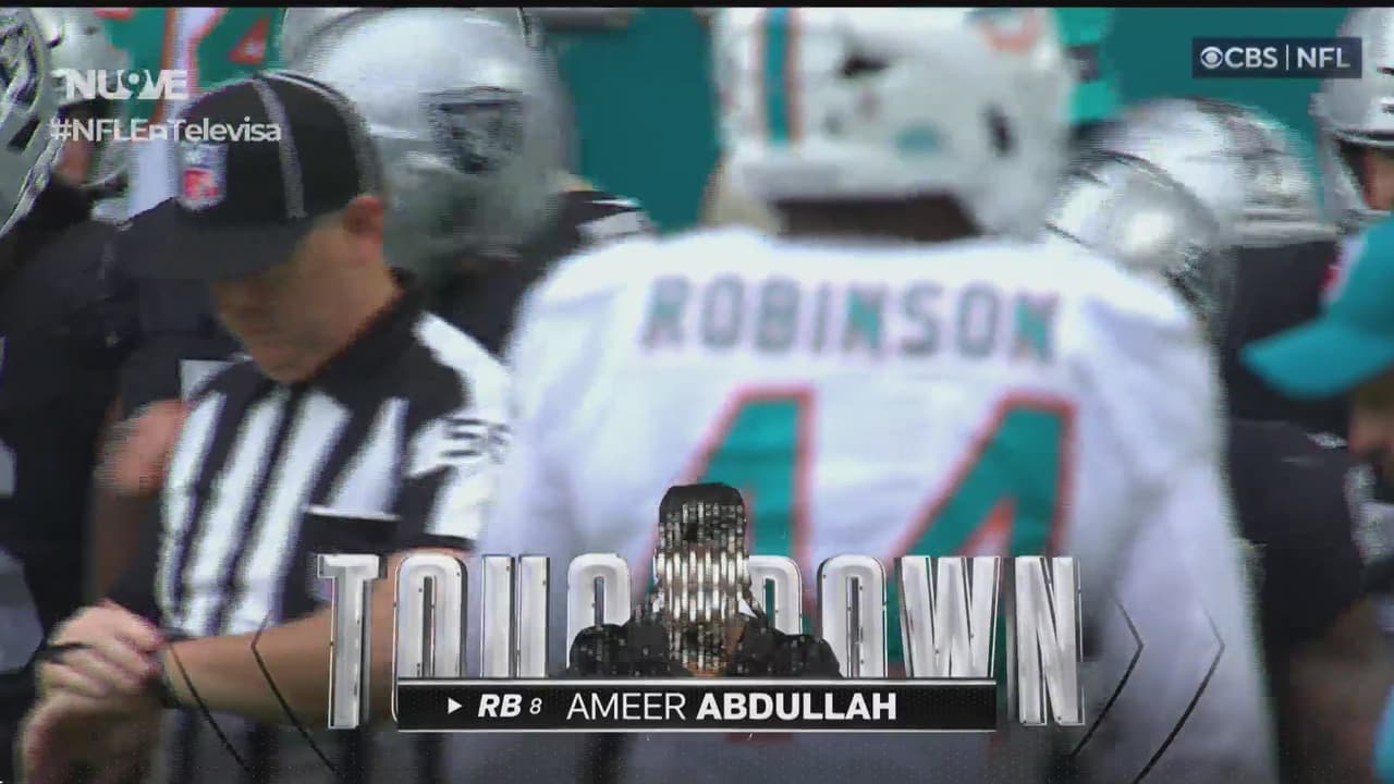 ¡Los Raiders se niega a morir! Anotación de Ameer Abdullah