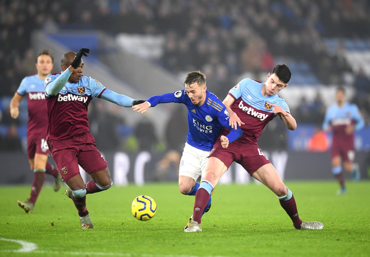Leicester City 4-1 West Ham - Los dirigidos por Rodgers llegan a 48 puntos y conservan zona de Champions League, mientras que los de David Moyes se quedan con 23 en los últimos lugares de la tabla.
