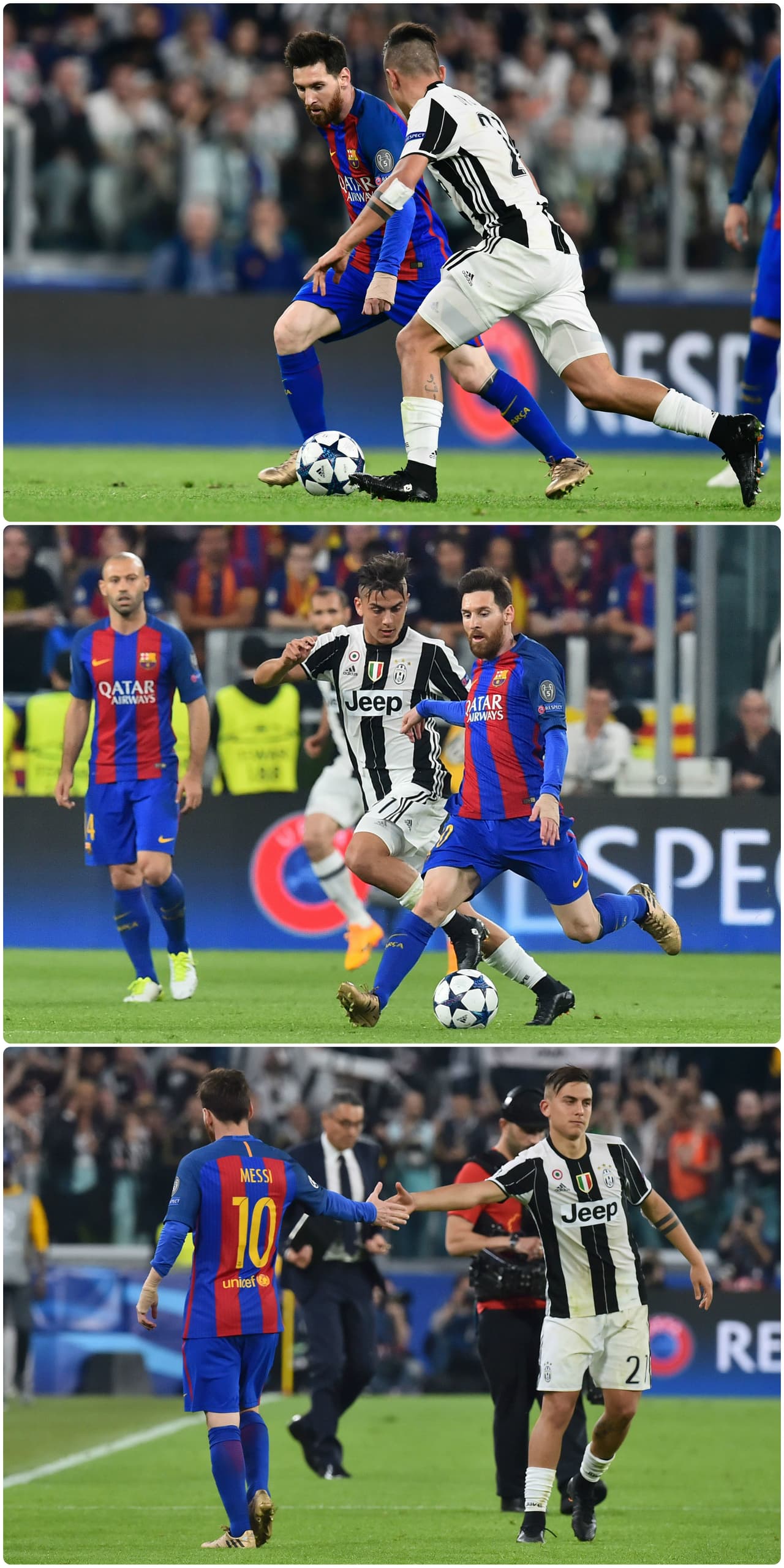 Dybala sabía que el mundo estaba viéndolo y él mismo se encargó de atender a Messi personalmente. ¿Le darán finalmente la chance en Argentina?