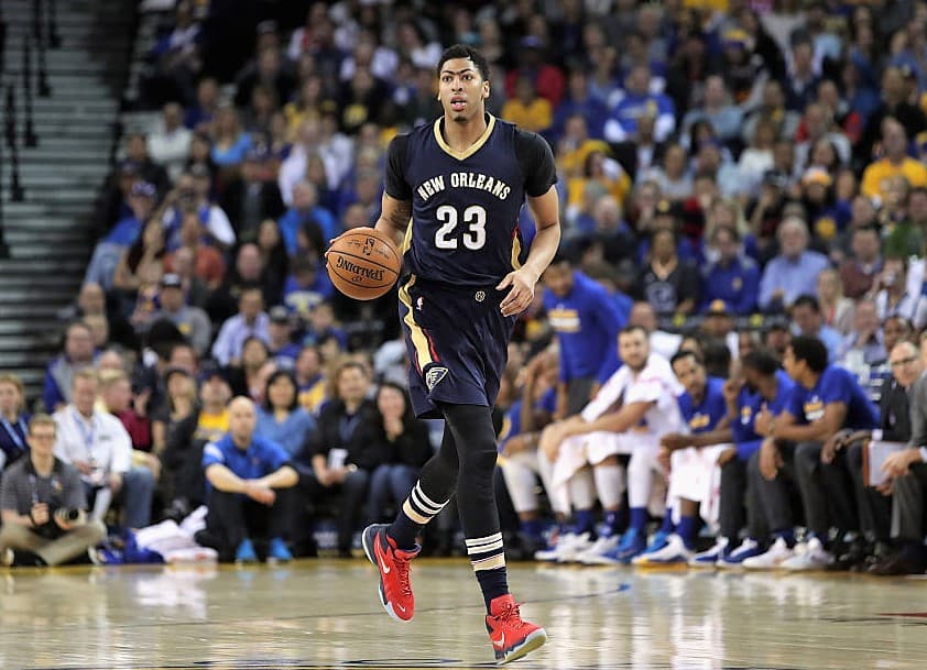 <b>New Orleans Pelicans: Anthony Davis</b>. Esta joven franquicia tiene en 'La Ceja' a su líder histórico en puntos (9,607), canastas (3,490), tiros libres (2,228) y rebotes totales (4,234).