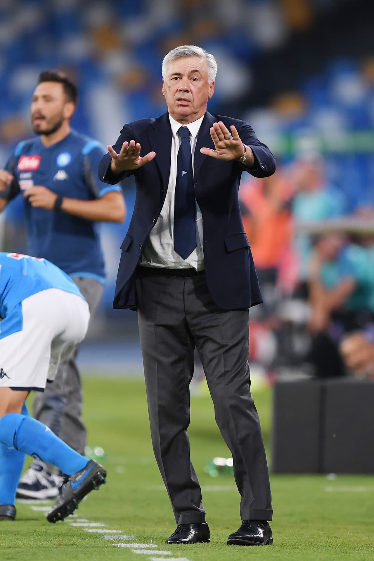 Iniciando el tiempo complementario, ambas escuadras bajaron las revoluciones.