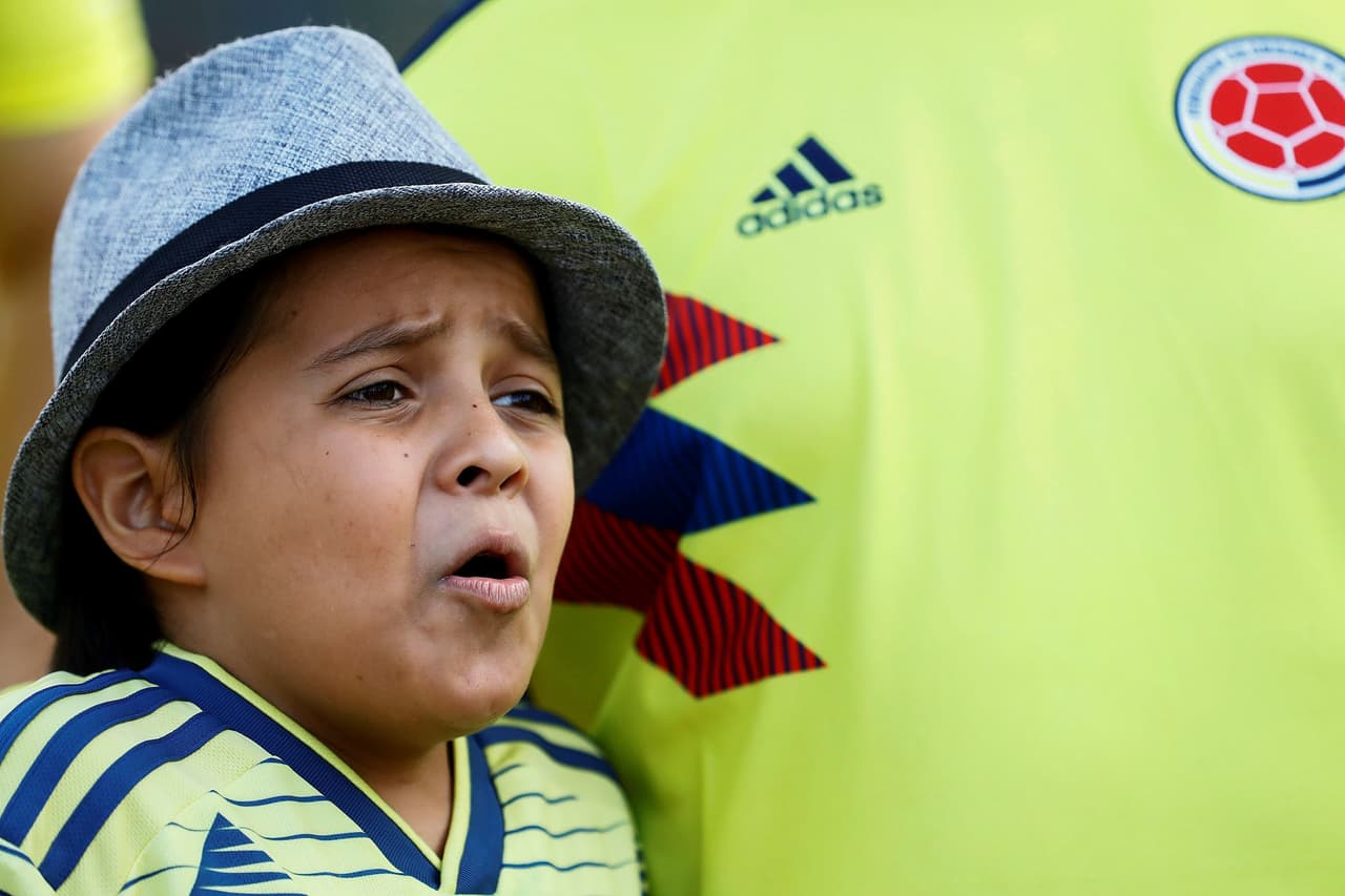 Los fanáticos de Colombia y Chile le dieron un colorido especial con su alegría y entusiamo al duelo de Cuartos de Final de la Copa América en el Arena Corinthians.