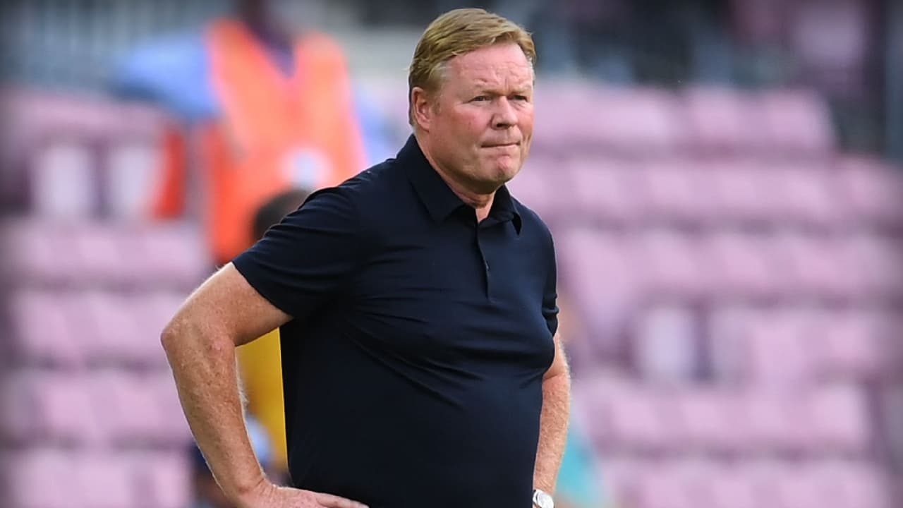 Ronald Koeman no tiene miedo a su futuro con el Barcelona