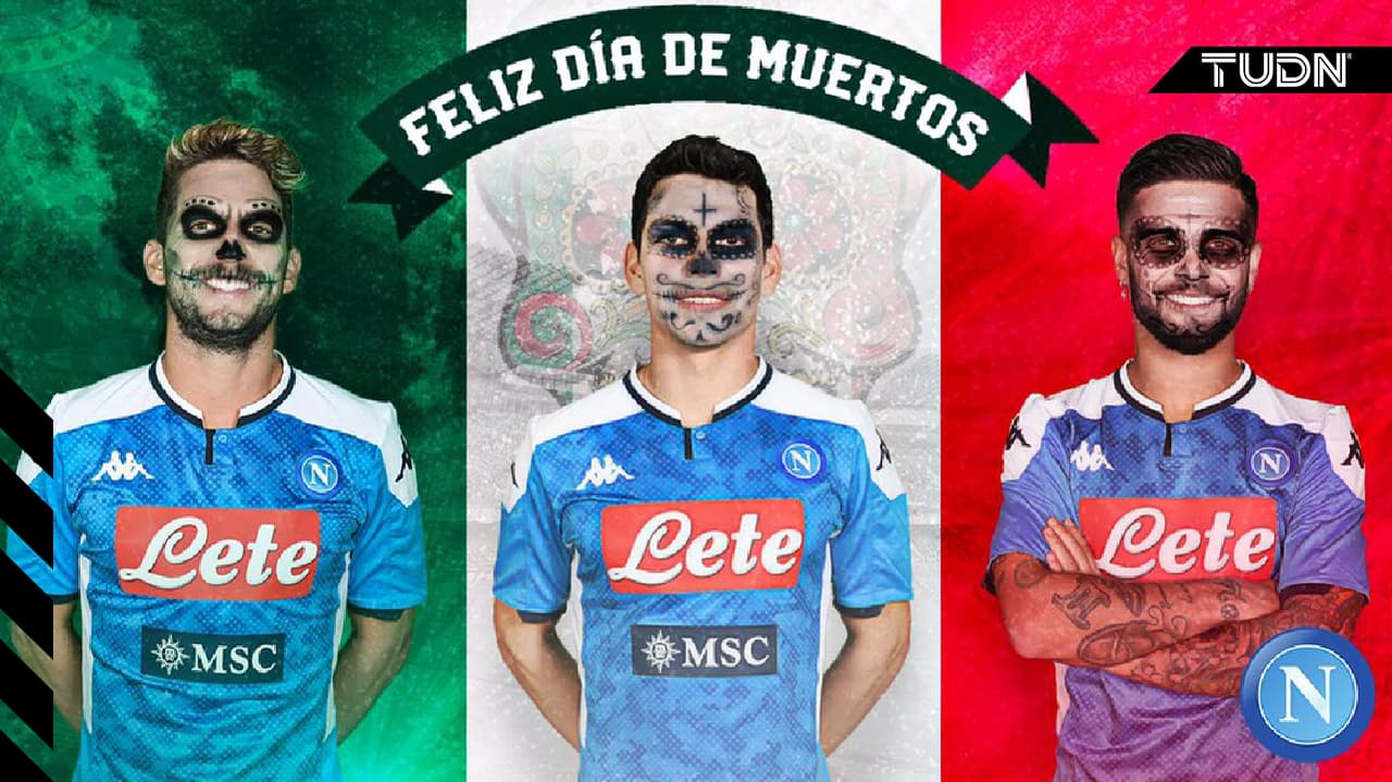 Equipos en Europa celebran el Día de Muertos