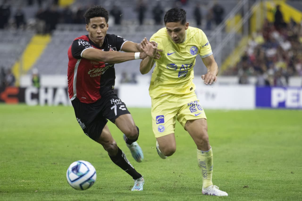 Atlas vino de atrás para remontarle dos goles al América y empatar para repartir puntos en la jornada 9 del Clausura 2023 de la Liga MX, con lo que el América se mantiene en el cuarto lugar de la clasificación, mientras que el Atlas aún está fuera de puestos de repechaje.