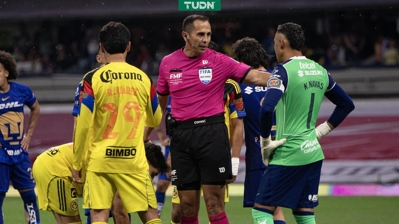 Cambio de árbitro para la semifinal de ida entre Pachuca y Pumas