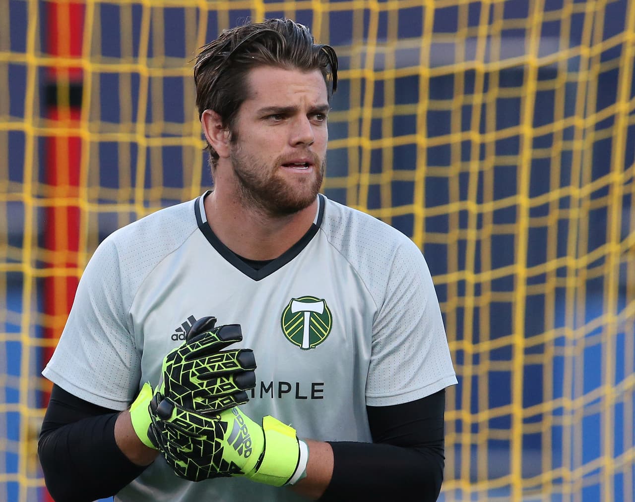 Jake Gleeson, arquero de Portland Timbers, representa allí adonde vaya a la imagen de su club y de su país natal, Nueva Zelanda. (USA Today Images)