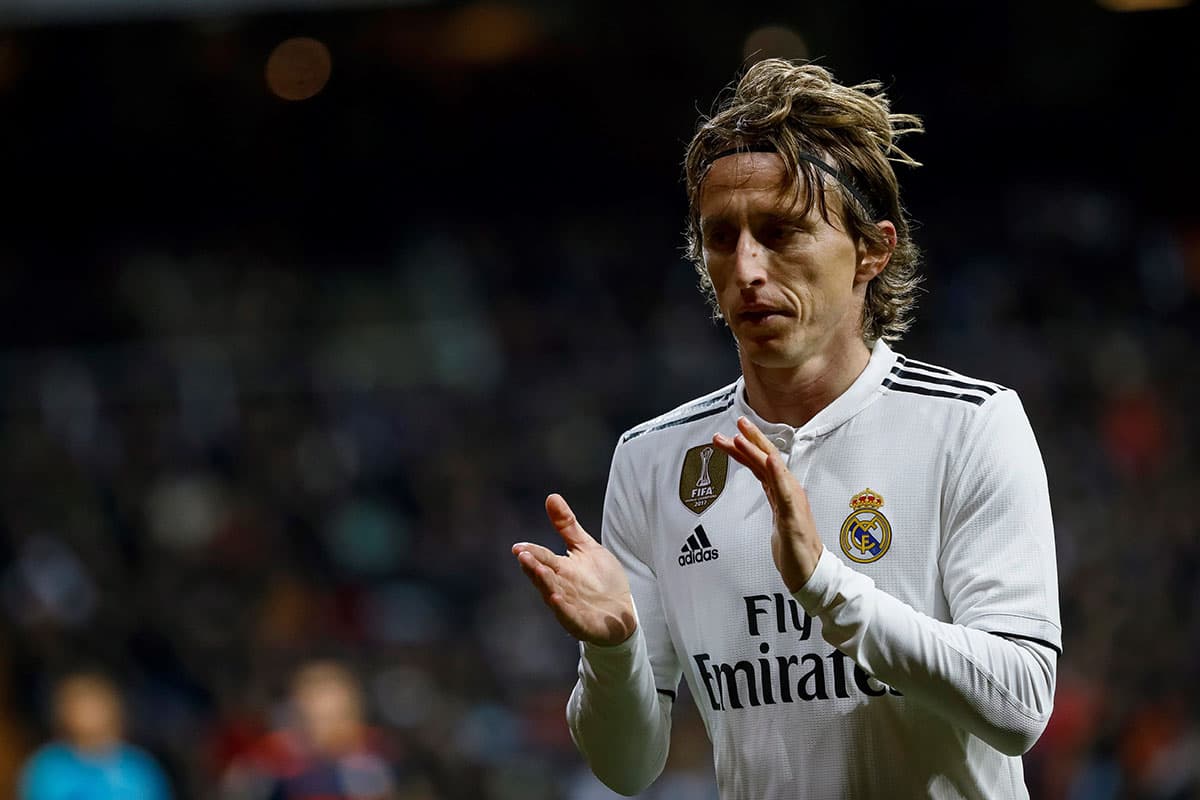 El croata Luka Modric nuevamente tuvo un juego con poco brillo con el Real Madrid.