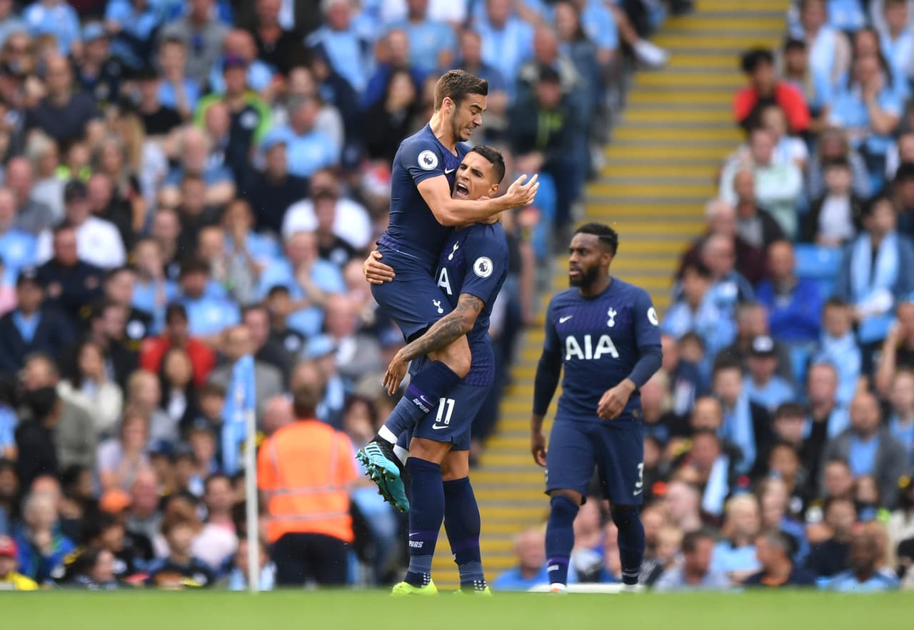 Fue un 2-2 con polémica en el Etihad Stadium cuando a Gabriel Jesús le anularon el tercer gol del Manchester City sobre el Tottenham