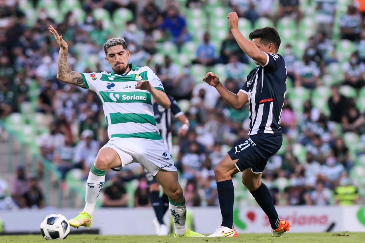 Monterrey sacó un triunfo de último minuto ante un equipo de Santos que está en un bache y no encuentra el triunfo.