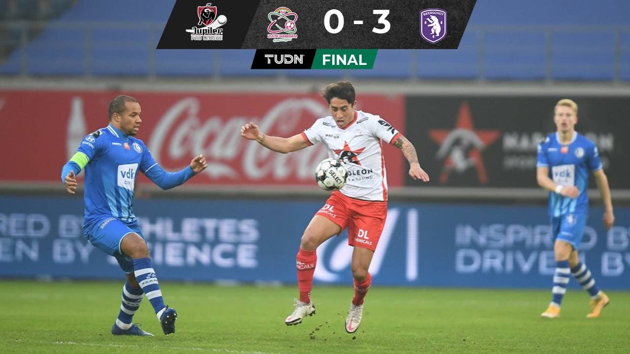 Omar Govea juega los 90 en la derrota del Zulte en casa