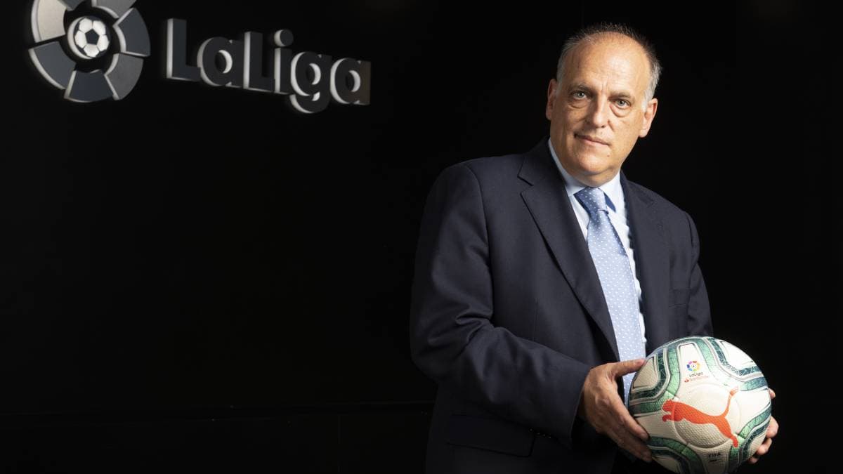 Tebas adelanta que LaLiga de España puede reiniciar el 11 de junio