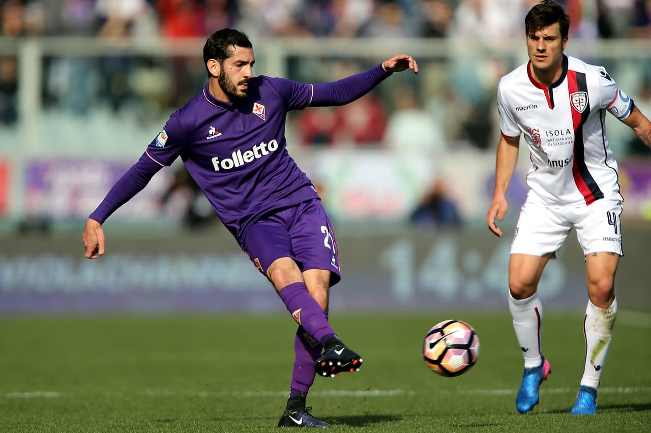 Saponara está cedido en la Fiorentina, pero no es titular.