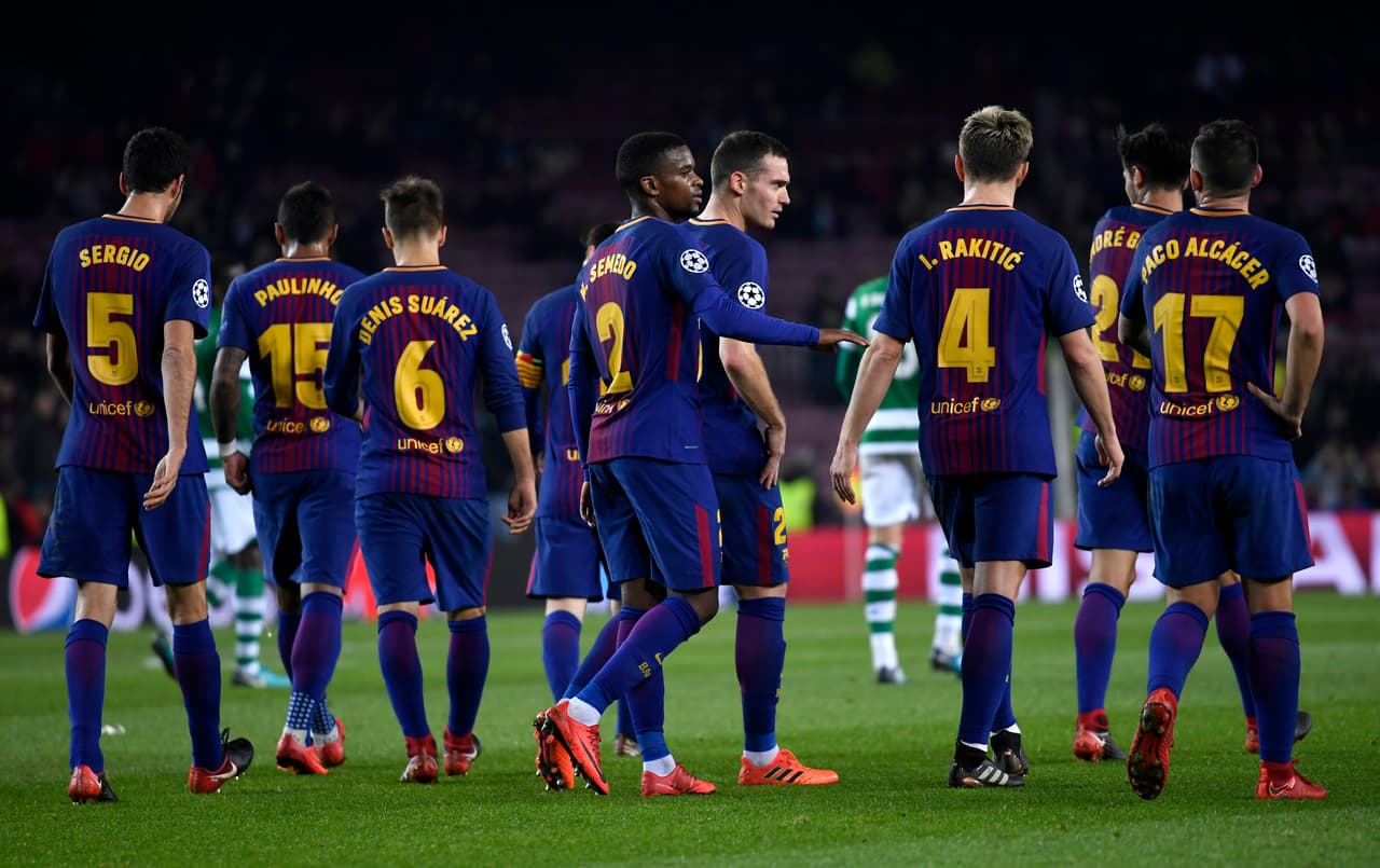 Un gol de Paco Alcácer y un autogol de Jeremy Mathieu fueron suficientes para que el Barcelona llegara a 15 puntos en el grupo D.