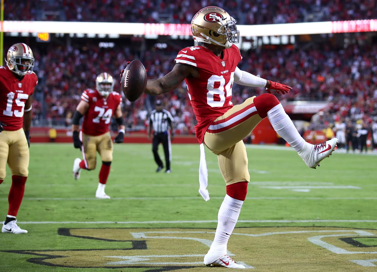 En las primeras jugadas del segundo cuarto, los 49ers volvieron a atacar. Mullens se conectó con Kendrick Bourne en un envío de anotación de 4 yardas para poner 14-3 las cosas.
