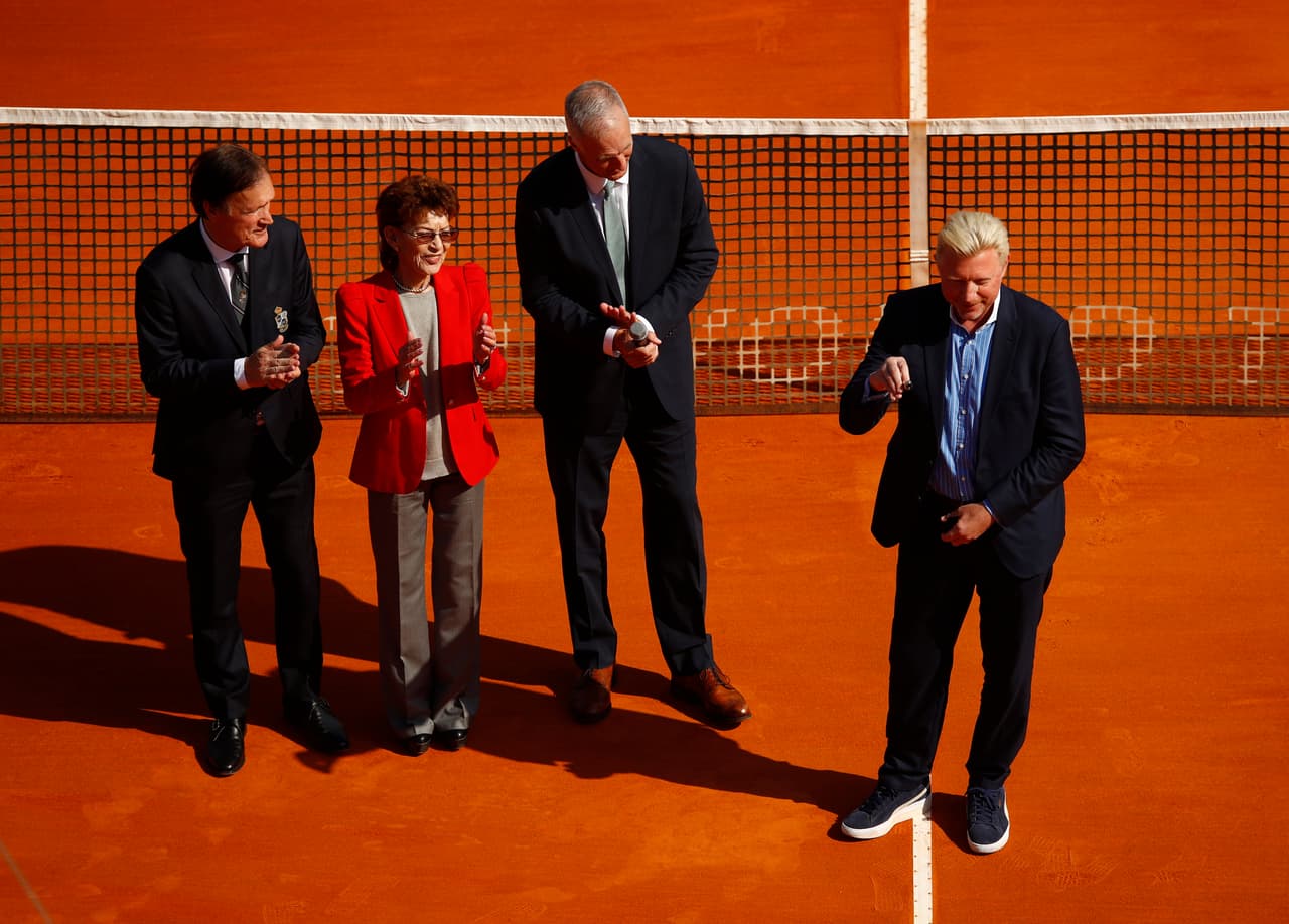Leyendas del tenis, como Billie Jean King, estuvieron presentes como invitados en la jornada de Monte Carlo.