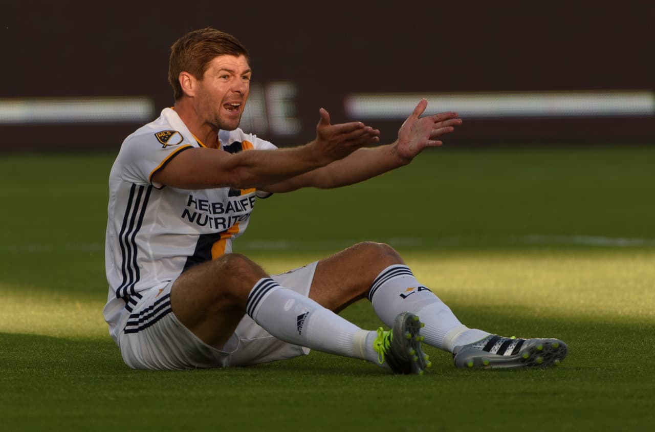 Steven Gerrard sigue en duda para el juego ante Seattle Sounders