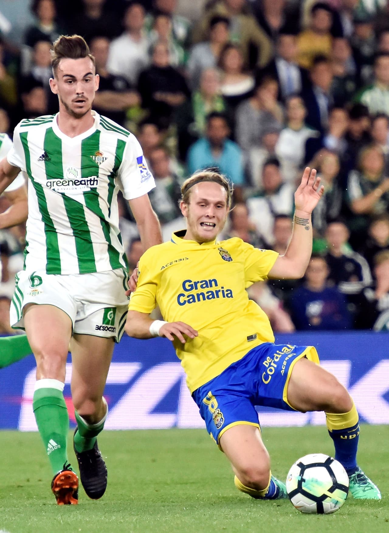 Las Palmas pelea por no descender y a pesar de que sus opciones son mínimas dio lucha para no caer de visitante.