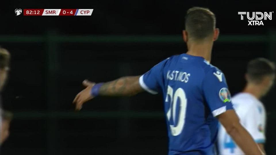 Tiro desviado de Grigoris Kastanos