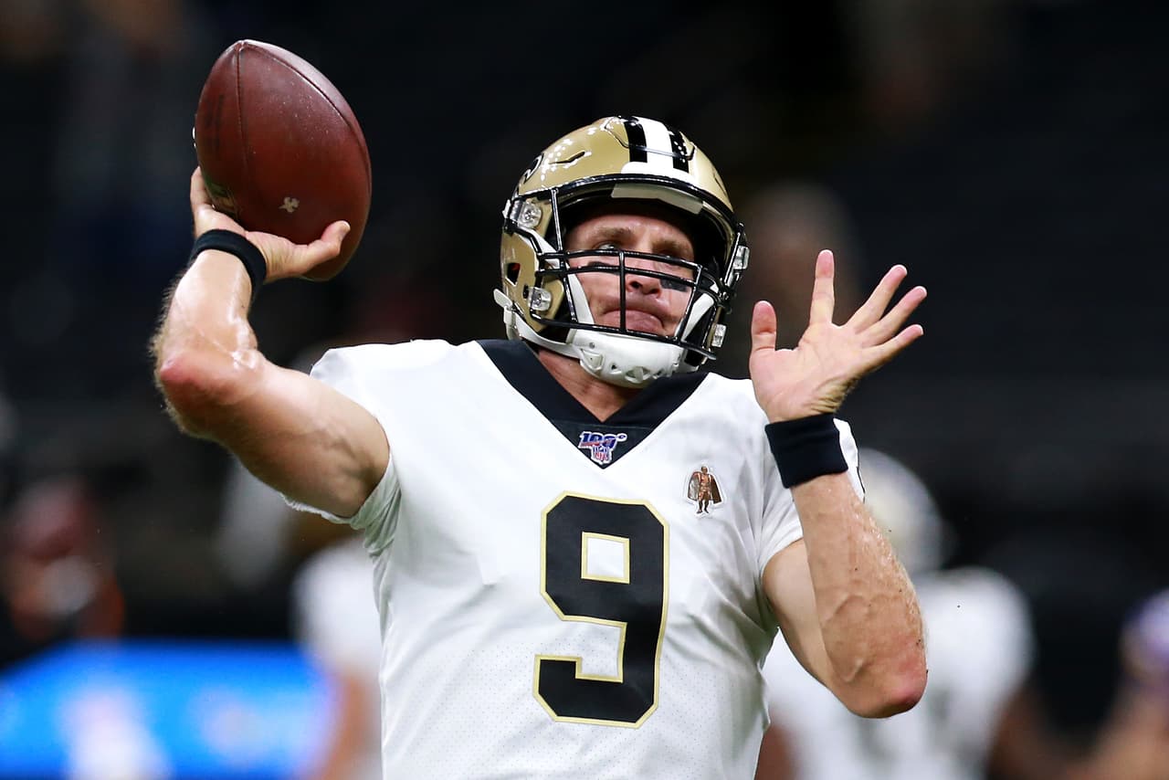 Drew Brees viene de una temporada atípica pero siempre ha sido un quarterback que suele dar muchos puntos en el FF