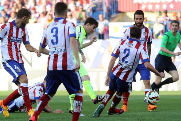 El gol de la diferencia llegaría en el complemento de los botines de Lionel Messi.