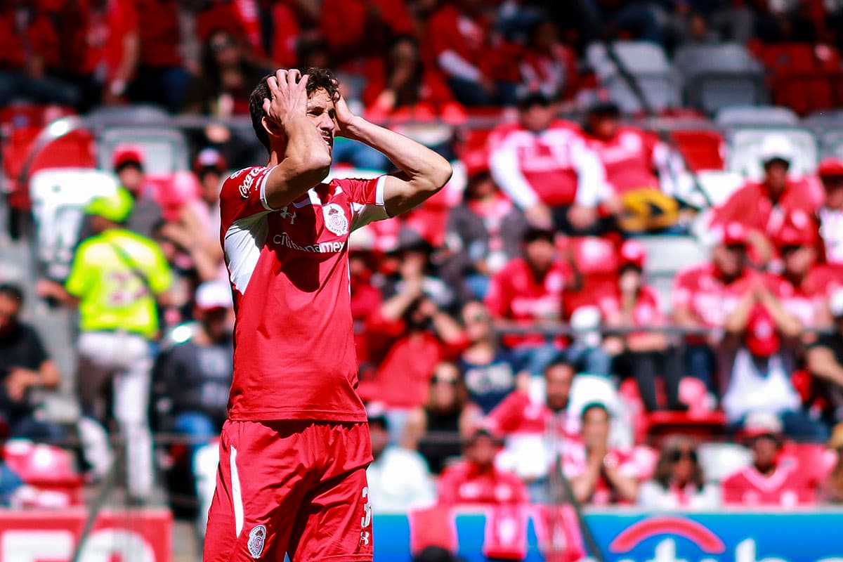 Segunda derrota consecutiva del Toluca que se queda con seis puntos y el sábado entrante visitará a Xolos en Tijuana.