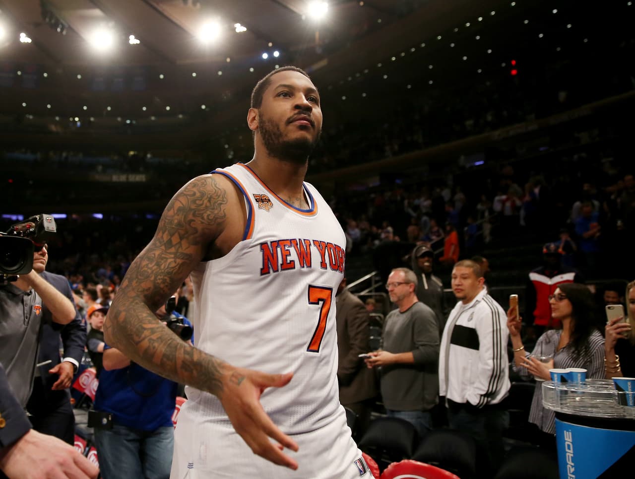 <b>New York Knicks - Carmelo Anthony: </b>147.7 millones de dólares