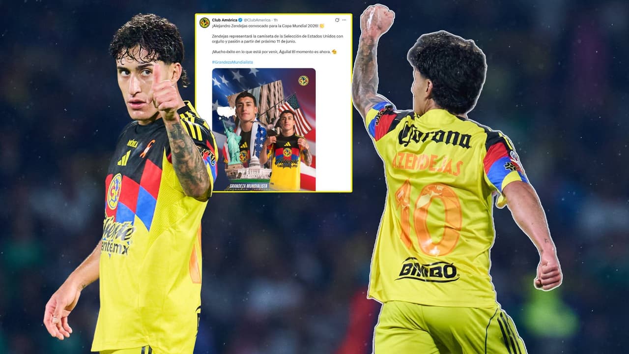 Así reacciona América tras la convocatoria de Alejadro Zendejas para el Mundial
