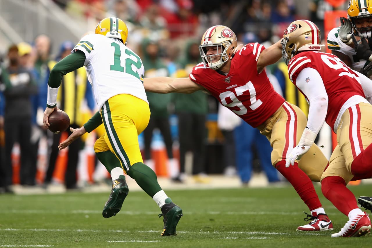 La defensiva y el ataque terrestre guían a los San Francisco 49ers a su séptimo Super Bowl.