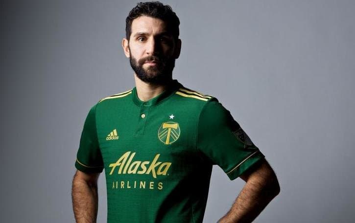 Diego Valeri fue el modelo elegido para dar a conocer la nueva equipación titular de Portland Timbers. (Crédito: Portland Timbers)