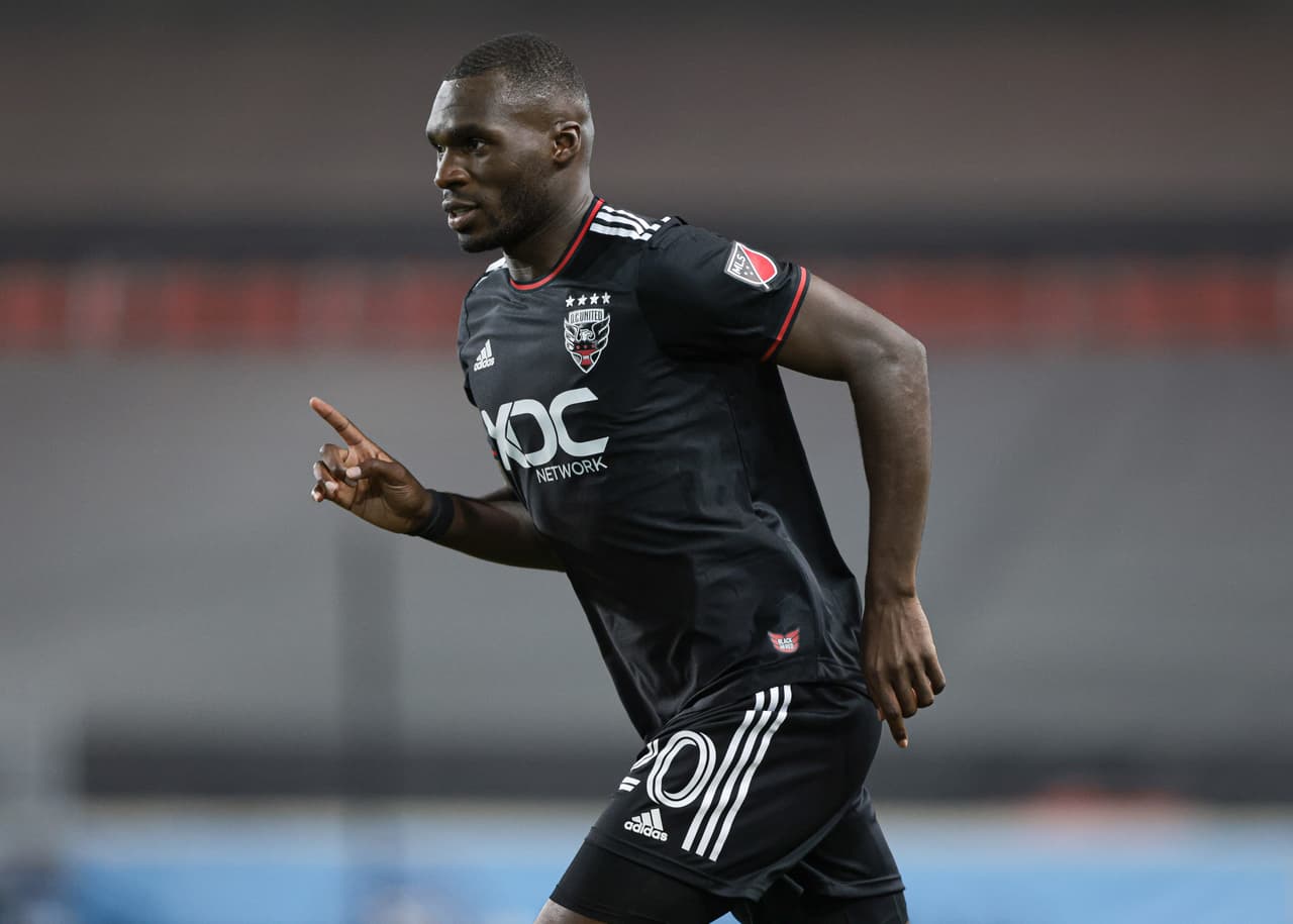 Christian Benteke se estrenó como jugador de D.C. United.