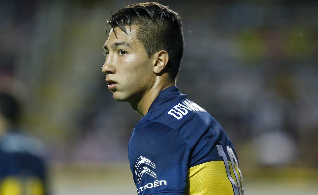 Luciano Acosta surgió de Boca Juniors y tiene 21 años.