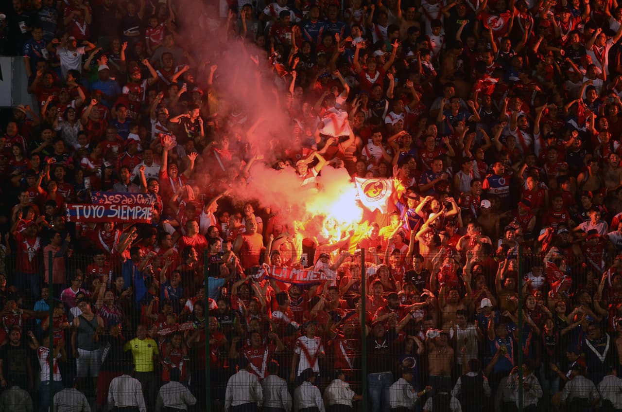 La afición de Veracruz nunca dejó de apoyar a su equipo.