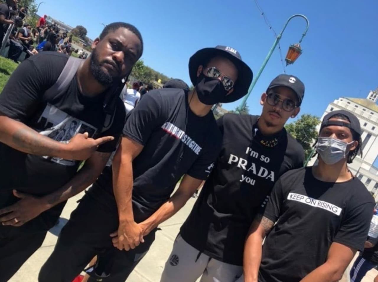 Juan Toscano se suma a las protestas contra el racismo