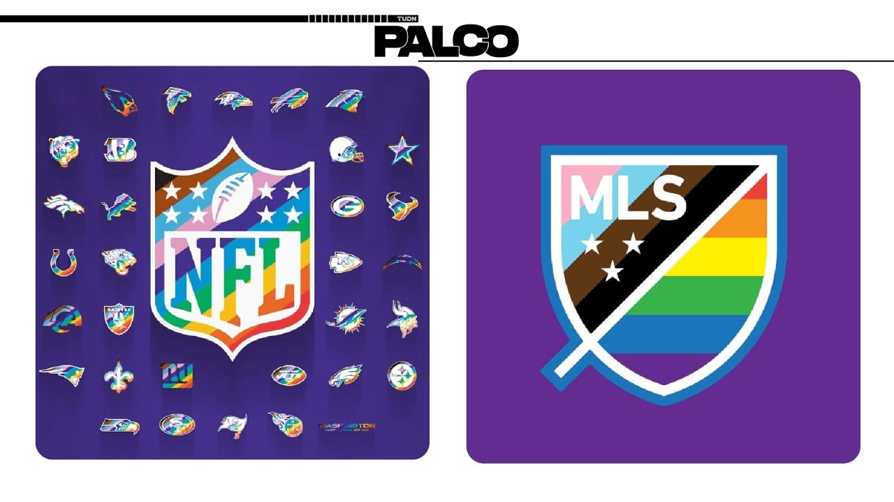 Así muestran su apoyo los equipos deportivos al mes del Orgullo | Por medio de sus redes sociales, equipos de la MLS y la NFL se manifiestan a favor de la inclusión y diversidad sexual con iniciativas.