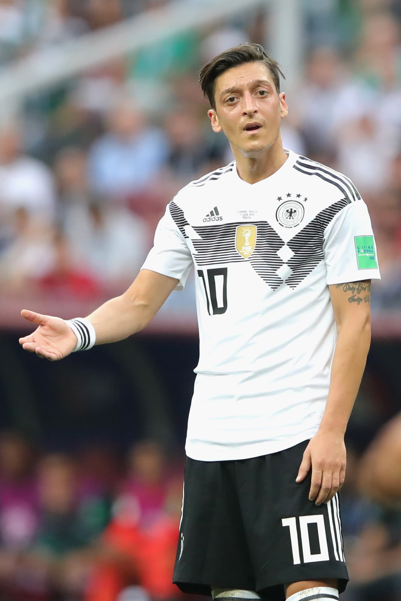 Ozil: la gran calidad del jugador del alemán brilló por su ausencia en un juego en el que México supo contenerlo durante los 90 minutos.