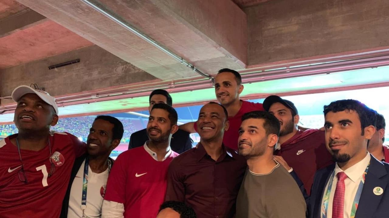  Cafú fue nombrado como embajador del Mundial de Catar 2022 