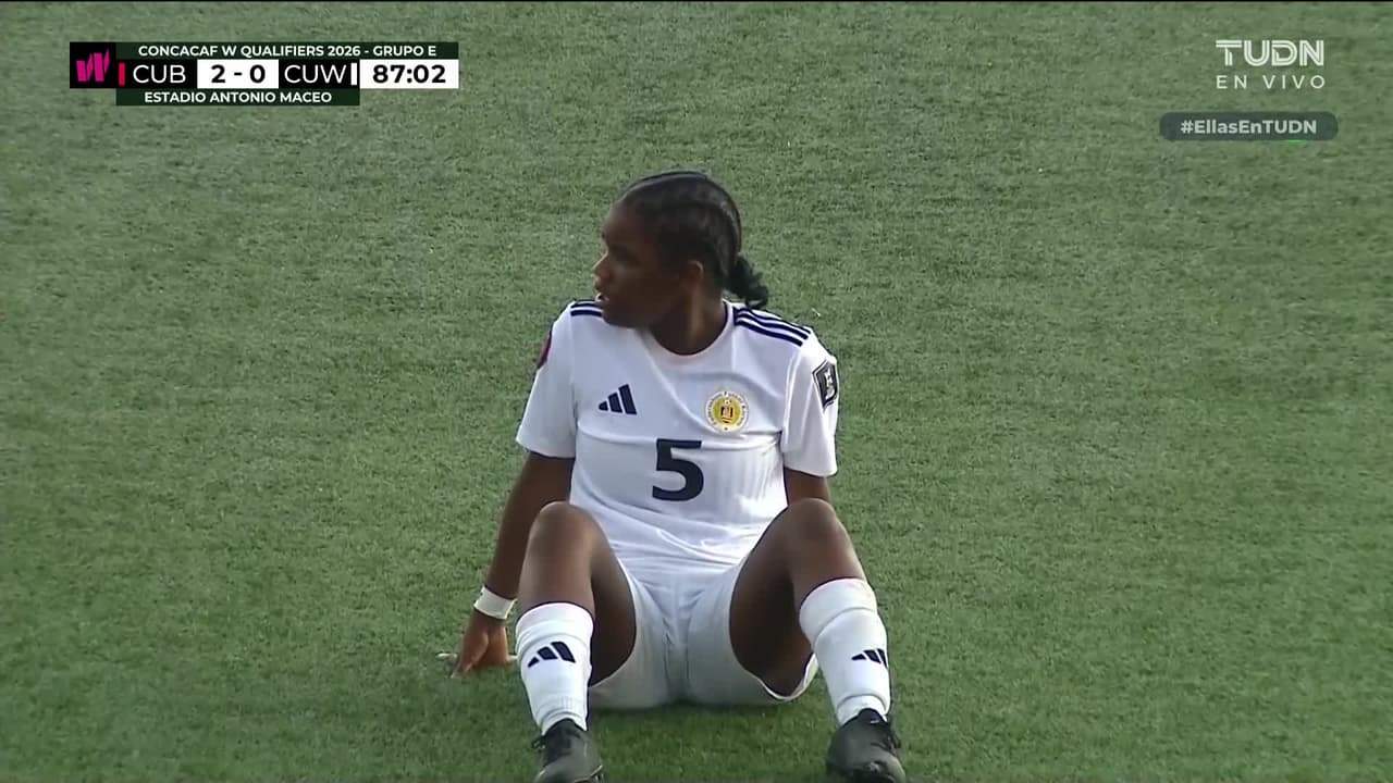 ¡Tres! Katheryn Rodríguez marca el tercer gol para Cuba