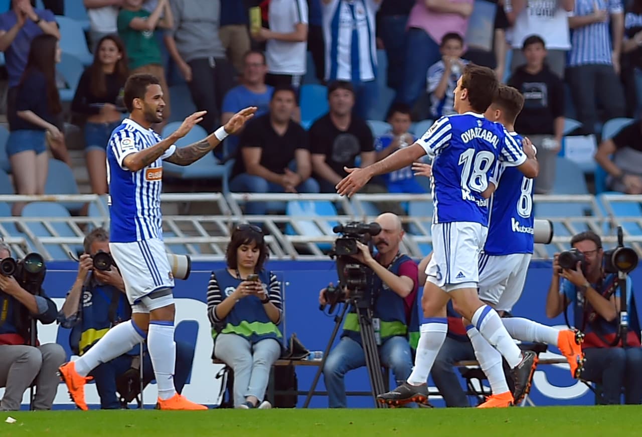 A los 27 minutos del primer tiempo, Willian José puso el 1-0 con pase de Adnan Januzaj.