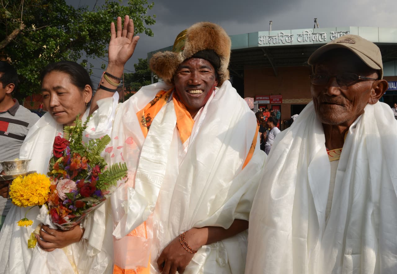El sherpa, Kami Rita, escaló por primera vez al Everest en 1994 y repitió la experiencia casi cada año desde entonces.