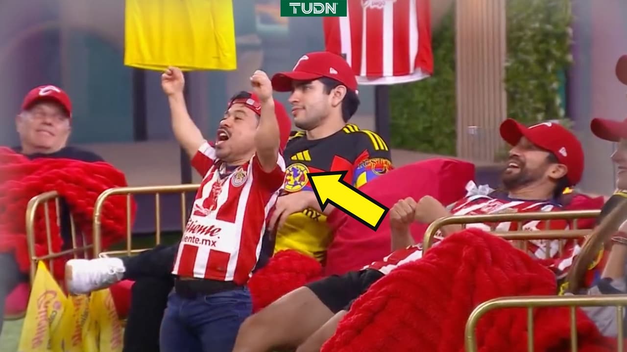 Momentazo: Abelito festeja los goles de Chivas vs. América y se hace viral