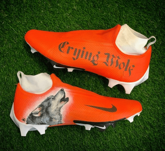 Estos son algunos de los diseños que jugadores de la NFL han modelado.