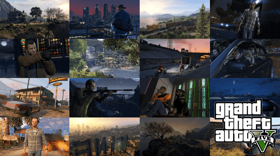 En quinto, 'Grand Theft Auto'.