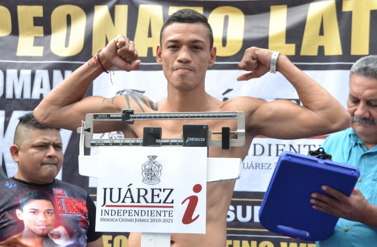 Listo el combate tras la ceremonia de pesaje con tres peleas de pronóstico reservado.