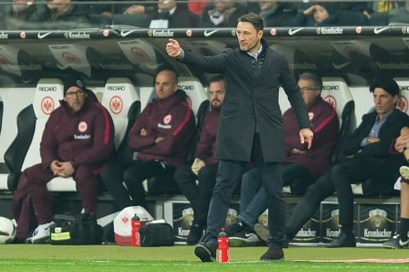 FRANKFURT, GERMANY - NOVEMBER 26: coach Niko Kovac of Eintracht Frankfurt gestures during the Bundesliga match between Eintracht Frankfurt and Borussia Dortmund at Commerzbank Arena on November 26, 2016 in Frankfurt, Germany. (Photo by TF-Images/Getty Images)